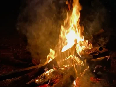 Green ample resorts Camp fire